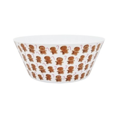Brown Gingerbread Large Serving Bowl Home at ASDA
