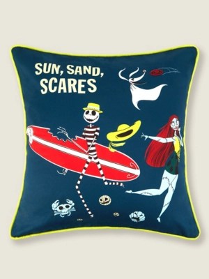 Disney Nightmare Before Christmas Summer Cushion Home at ASDA