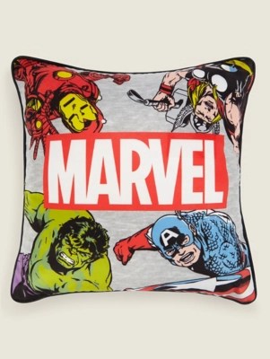 Marvel Printed Square Cushion Home at ASDA