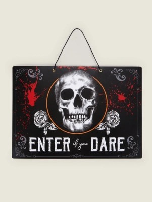 Halloween Hanging Sign Halloween at ASDA