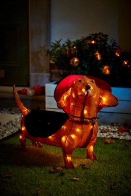 Halloween Outdoor Dog Light Halloween at ASDA