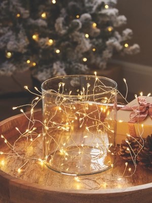 360 Micro Vine Christmas Lights Christmas at ASDA