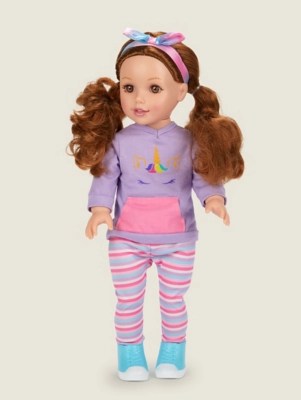 Hapello Purple Toddler Doll Toys & Character at ASDA