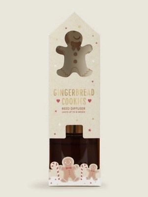Brown Gingerbread Cookies Reed Diffuser Home at ASDA