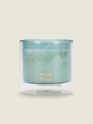 Turquoise Small Wild Pear Luxury Candle Home at ASDA