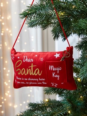 Santa Key Christmas Bauble Christmas at ASDA