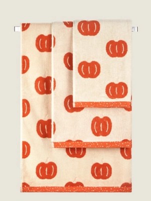 Orange Pumpkin Towel Range Home at ASDA