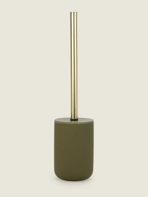 Matte Green Toilet Brush Home at ASDA