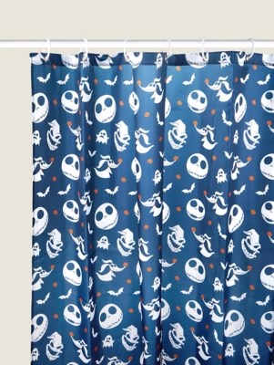Disney Nightmare Before Christmas Shower Curtain Home at ASDA