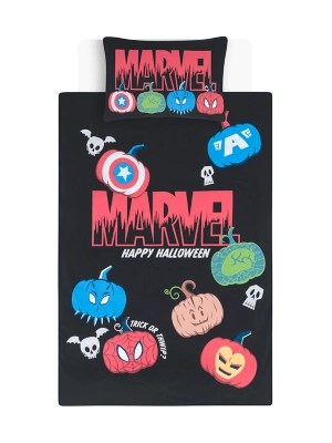Marvel Halloween Single Duvet Set Home at ASDA