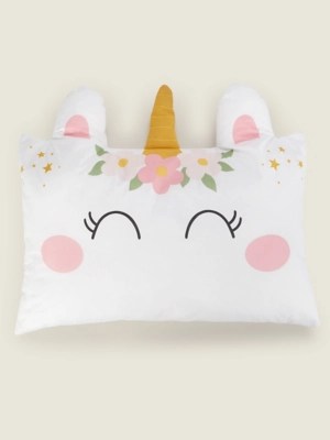 Unicorn Cuddle Pillow Home at ASDA