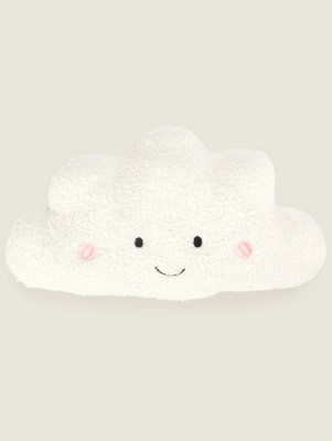 White Light Up Cloud Cushion Home at ASDA