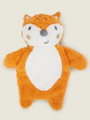 Orange Fox Hot Water Bottle Home at ASDA