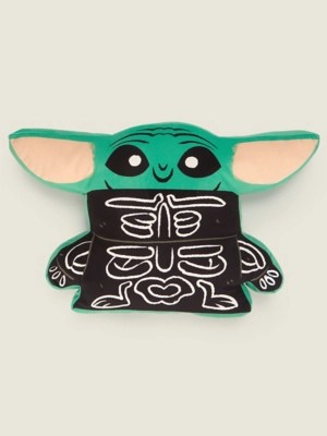 Star Wars Baby Grogu™ Shaped Skeleton Cushion Home at ASDA