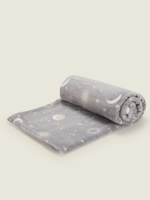 Grey Constellation Supersoft Throw Home at ASDA