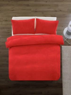 Red Teddy Duvet Set Home at ASDA