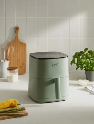 Gino D'Acampo Green 5L Digital Air Fryer Home at ASDA