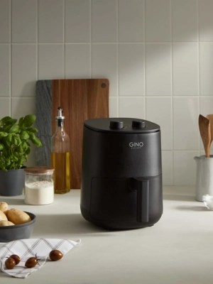 Gino D'Acampo Black 3L Manual Air Fryer Electricals at ASDA