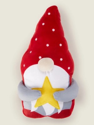 Gonk 3D Christmas Shaped Cushion Home at ASDA