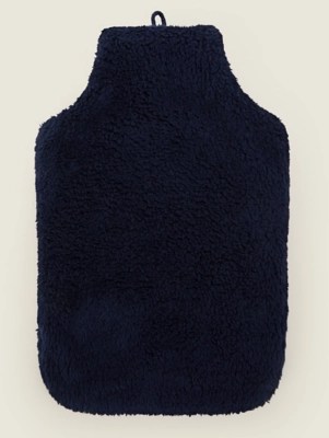 Teddy Fleece Hot Water Bottle Home at ASDA