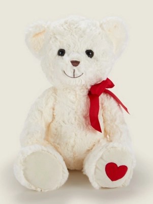 Cream Mother’s Day Teddy Bear Plush Toys & Character at ASDA