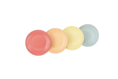 Scalloped Side Plates Set of 4 Home at ASDA