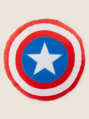 Marvel Captain America Shield Cushion Home at ASDA