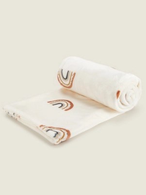 Natural Rainbow Fleece Home at ASDA