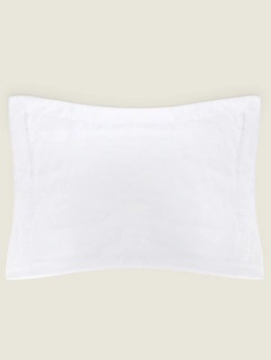 White Luxuriously Soft 100 Cotton 800 Thread Count Oxford Pillowcase Home at ASDA