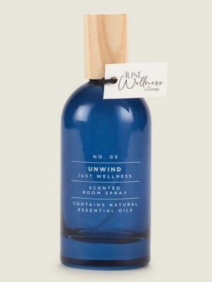 Navy Unwind Sea Salt & Sandalwood Room Spray Home at ASDA