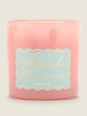 Pink Almond Macaron Votive Candle Home at ASDA