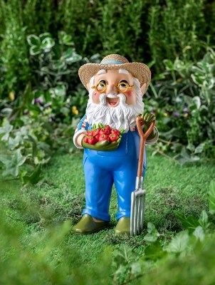 Gardening Grandpa Gnome Outdoor & Garden at ASDA