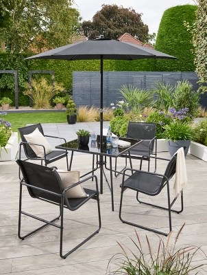 Soho 6piece Patio Set Outdoor & Garden at ASDA