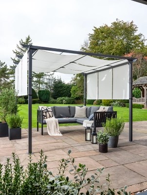 Metal Gazebo Outdoor & Garden at ASDA