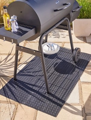 Uniflame Heavy Duty Large BBQ Grill Mat Outdoor & Garden at ASDA
