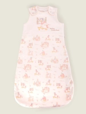 Pink Peter Rabbit Cotton Sleep Bag 1 Tog Baby at ASDA