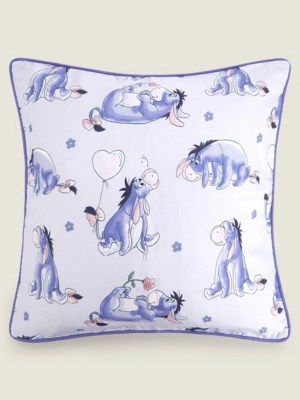Disney Eeyore Lilac Cushion Cover Home at ASDA
