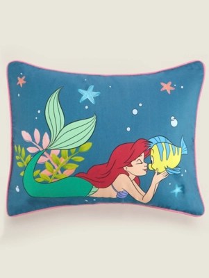 Disney Little Mermaid Cushion Home at ASDA
