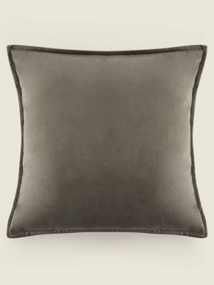 Velvet Cushion Home at ASDA