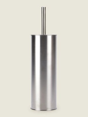 Chrome Toilet Brush Holder Home at ASDA
