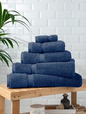 Navy Super Soft Cotton Towel & Bath Mat Range Home at ASDA