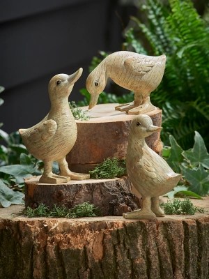 3 Duck Garden Ornaments Outdoor & Garden at ASDA