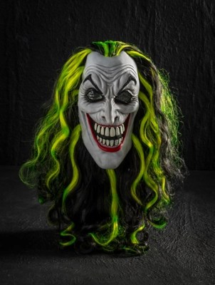 Halloween Jester Mask Halloween at ASDA