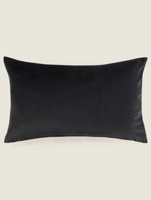 Rectangular Velvet Cushion Home at ASDA