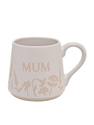 Celebrations Mum White Floral Mug Home at ASDA