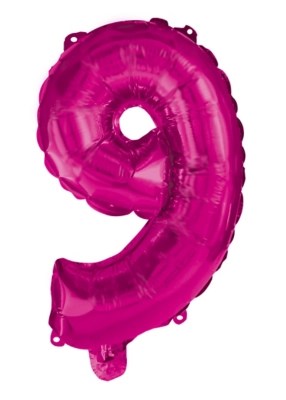 Pink 95cm Number Helium Balloon No 9 Toys & Character at ASDA