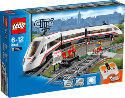 LEGO City Highspeed Passenger Train 60051 Kids at ASDA