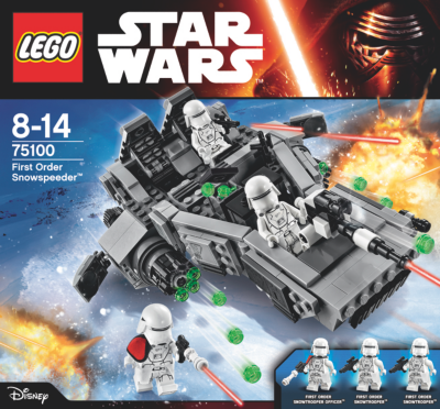 LEGO Star Wars First Order Snowspeeder 75100 Kids at ASDA