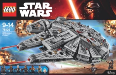 LEGO Star Wars Millennium Falcon 75105 Kids at ASDA