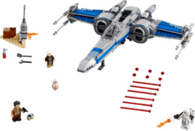 LEGO Star Wars Resistance XWing Fighter 75149 Kids at ASDA